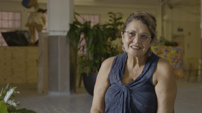 Aunty Denise from the Arts and Minds project in 2018