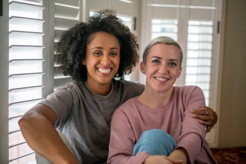 Nicole and Meg foster carers