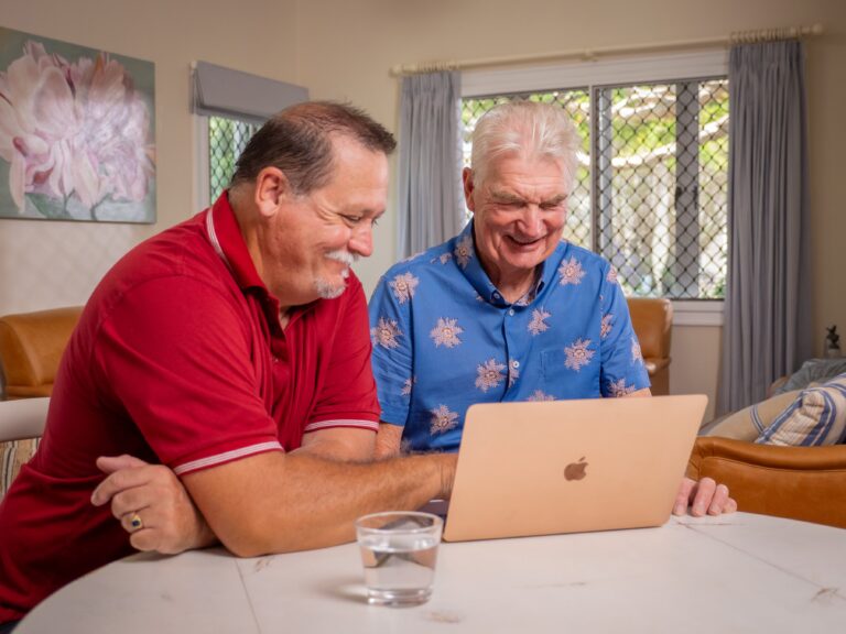 Accessing aged care support at home