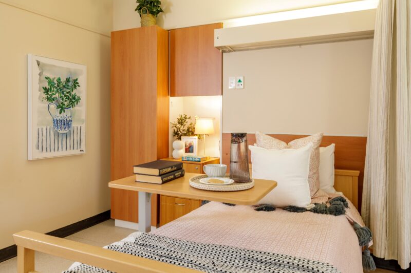 bedroom at St Martin's Residential Aged care home