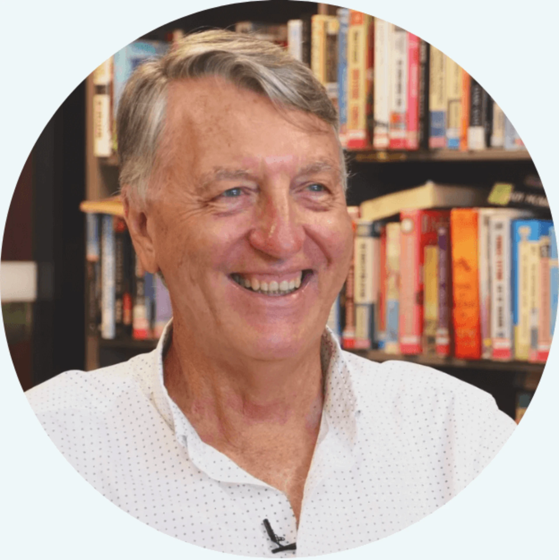 John, resident at Symes Grove residential aged care home