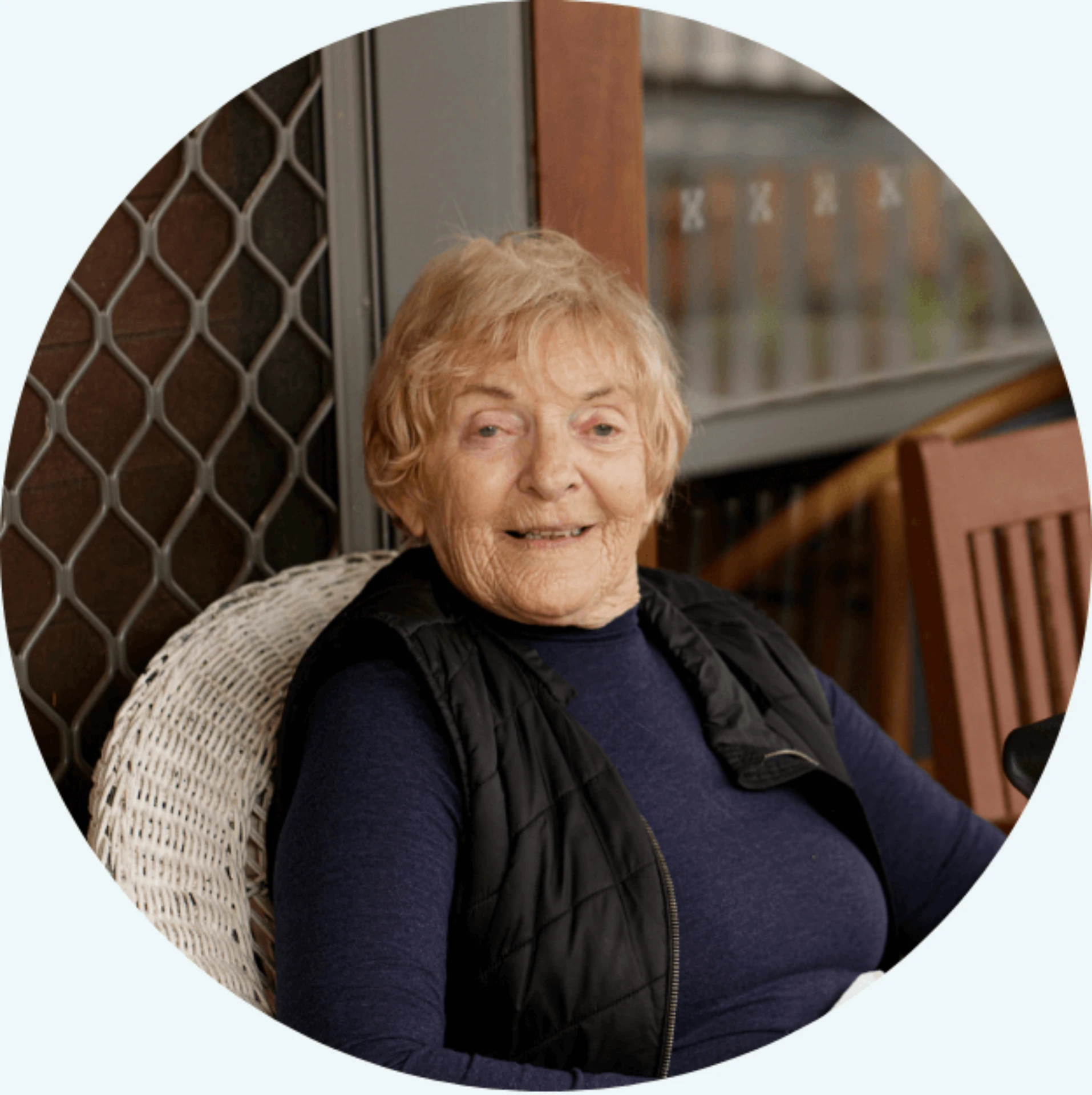 Mutzi, Resident at E.M Tooth Residential Aged Care home