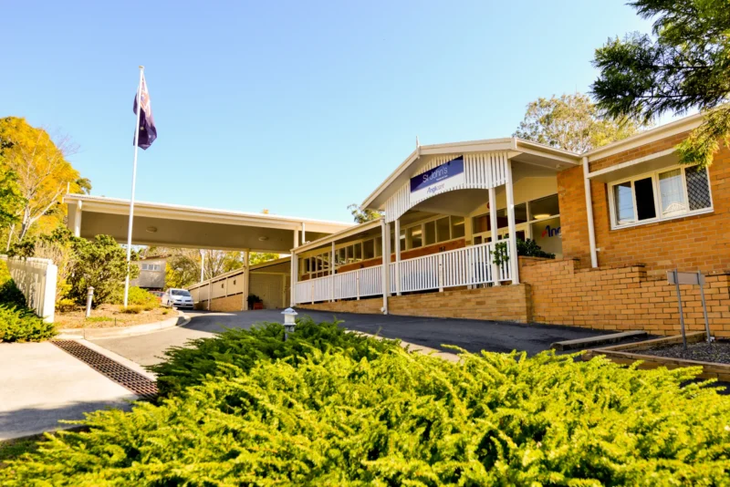Outside view of St John's Home for Men