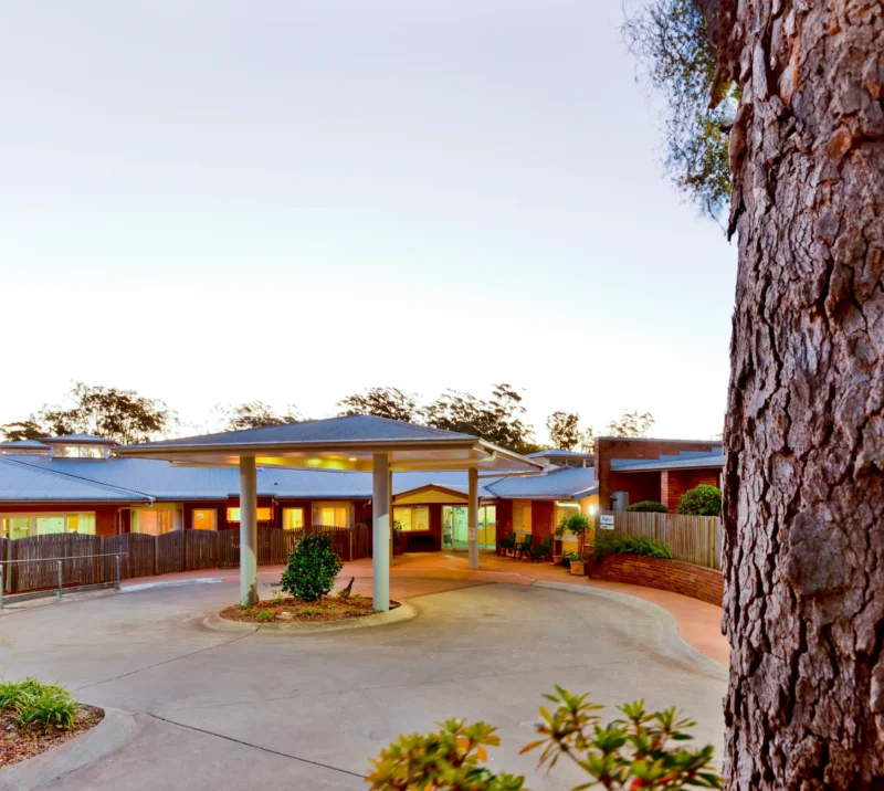 Supplier Information and Procurement Page. Image of outside of Anglicare's Symes Thorpe Residential Aged Care Home.