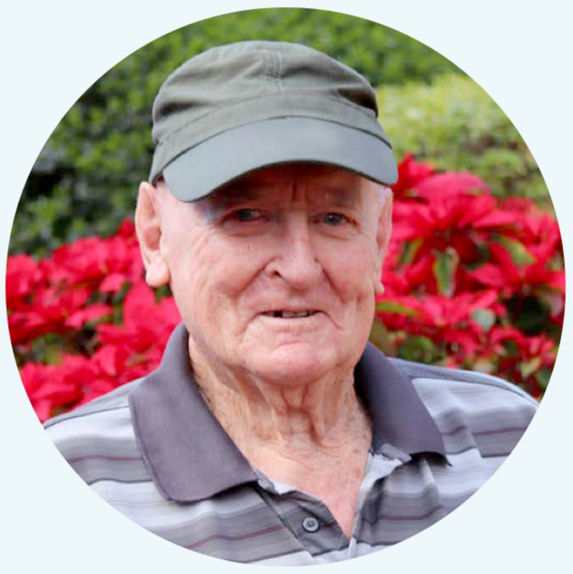 Selwyn, resident at Symes Thorpe residential aged care home