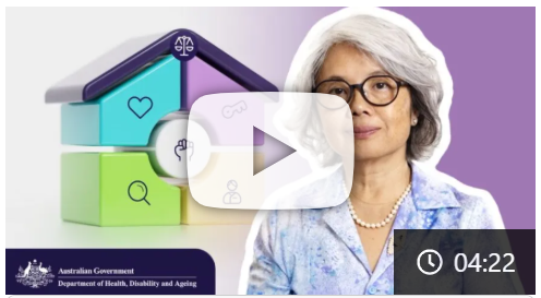 Aged care reforms: new aged care act